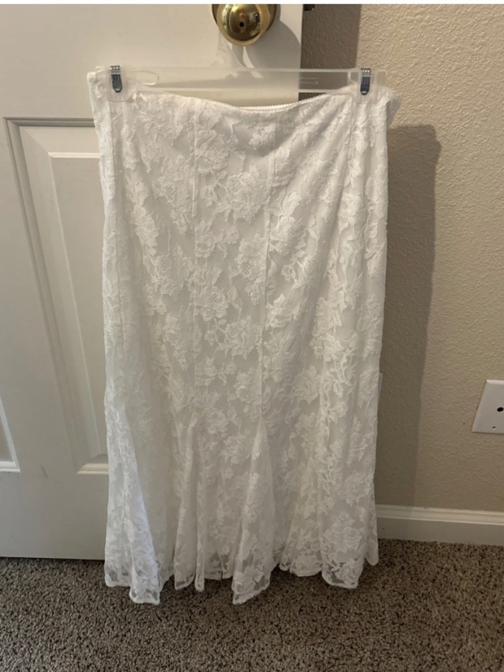 Astr the label white eyelet skirt brand new size small